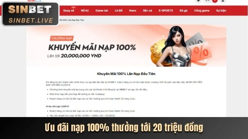 Hoàn trả cược new66 bet